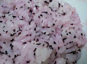甘くて爽やか桜でんぶとゆかりの混ぜご飯✿-レシピのメイン写真