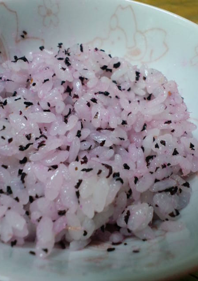 甘くて爽やか桜でんぶとゆかりの混ぜご飯✿-レシピのメイン写真
