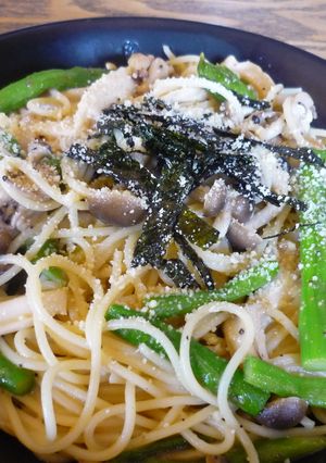ドレッシングで♥キノコのパスタ-レシピのメイン写真