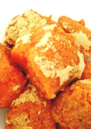 ☆Love離乳食☆お麩とキナコのおやつ-レシピのメイン写真