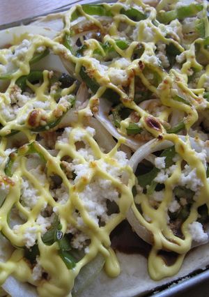 鶏むね肉と新たまねぎのテリヤキソースピザ-レシピのメイン写真