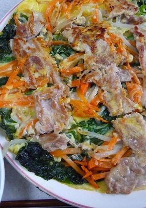 野菜たっぷり！チヂミ風-レシピのメイン写真