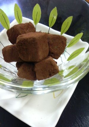 さつまいもの簡単♬生チョコ風　チョコ-レシピのメイン写真