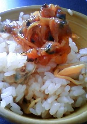 杏なあさりの佃煮-レシピのメイン写真