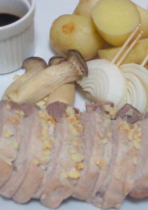 豚のオーブン焼きバルサミコソース-レシピのメイン写真