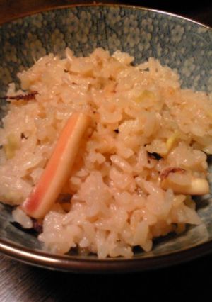 イカの炊き込みご飯-レシピのメイン写真