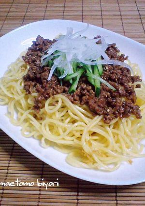 ジャージャー麺-レシピのメイン写真
