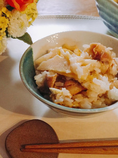 鶏肉入りたけのこご飯-レシピのメイン写真