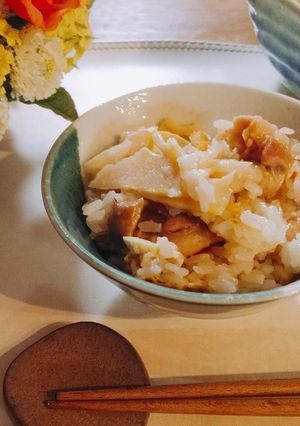 鶏肉入りたけのこご飯-レシピのメイン写真