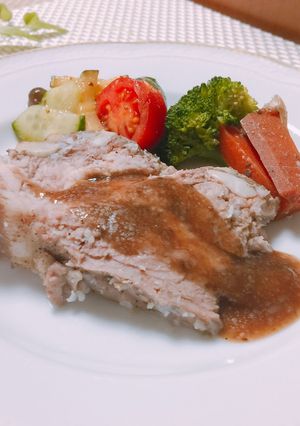 豚肩ロースのワイン煮豚-レシピのメイン写真