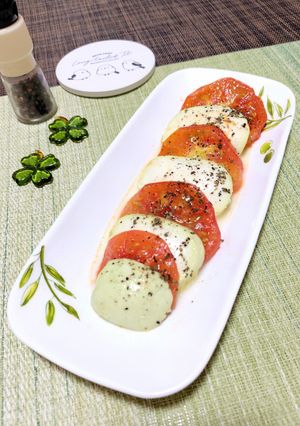 焼きカプレーゼ-レシピのメイン写真