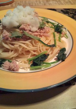 ツナおろし♪簡単さっぱりパスタ-レシピのメイン写真