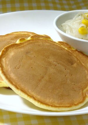 コーン入りパンケーキ♪-レシピのメイン写真