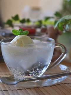 三ツ矢サイダーでクリームサイダー❤❤-レシピのメイン写真