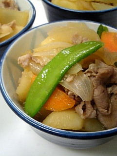 うちの肉じゃが☆(油、煮込み不要)-レシピのメイン写真