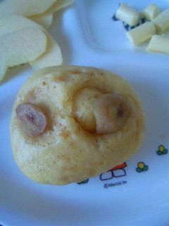 ホットケーキミックスでバナナ蒸しパン-レシピのメイン写真