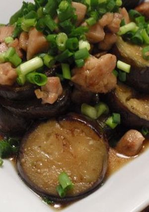 めんつゆを使った茄子と鶏肉のうま煮-レシピのメイン写真
