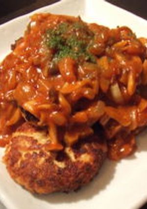ソースがおいしい♡豆腐ハンバーグ♡-レシピのメイン写真