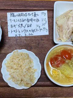 トマトとレタスの卵スープ-レシピのメイン写真