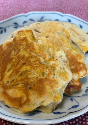 さつまいもパンケーキ-レシピのメイン写真