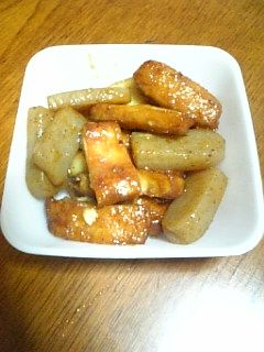 さつま揚げとこんにゃくのコチュ炒め-レシピのメイン写真