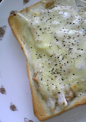 ツナマヨチートースト-レシピのメイン写真