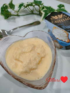 ホイップクリームチーズでアイスクリーム-レシピのメイン写真