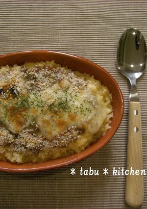 簡単ランチ★納豆と卵かけご飯のドリア風♫-レシピのメイン写真