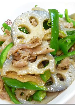レンコンと豚の ♪ ニンニク塩 ♪ 炒め-レシピのメイン写真