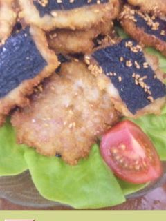 レンコンの磯辺揚げ-レシピのメイン写真