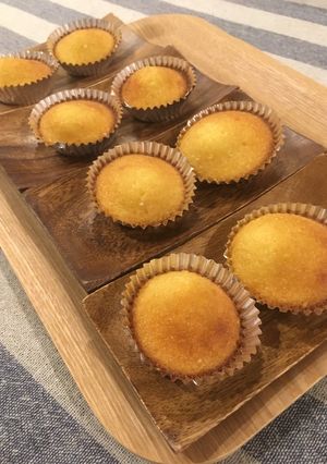 ＊子供でも作れるお手軽マドレーヌ＊-レシピのメイン写真