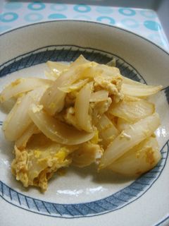 新玉ねぎの卵とじ-レシピのメイン写真