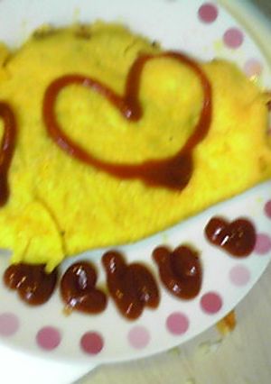 ひき肉オムレツ-レシピのメイン写真