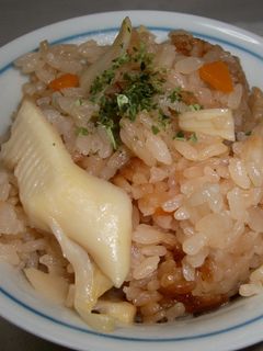 タケノコ炊き込みご飯-レシピのメイン写真