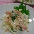 簡単!新玉ねぎ とハムの☆マヨポン和え♪