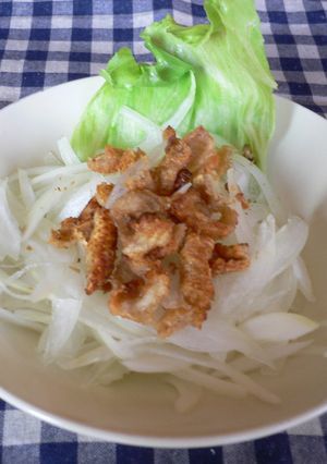 カリカリ！！オニオンサラダ-レシピのメイン写真