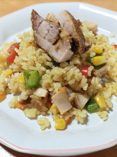 タンドリーチキンのカレーピラフ-レシピのメイン写真