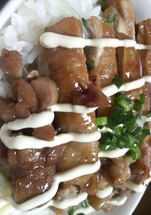簡単♪テリマヨ丼-レシピのメイン写真