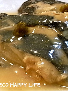 ☆柚子こしょう味噌でカレイの煮付け☆-レシピのメイン写真