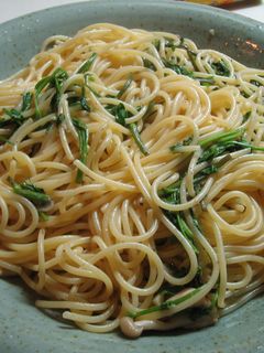せりとアンチョビのパスタ-レシピのメイン写真