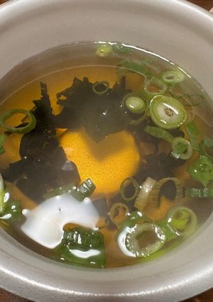 東松島の某直売所のわかめスープ-レシピのメイン写真