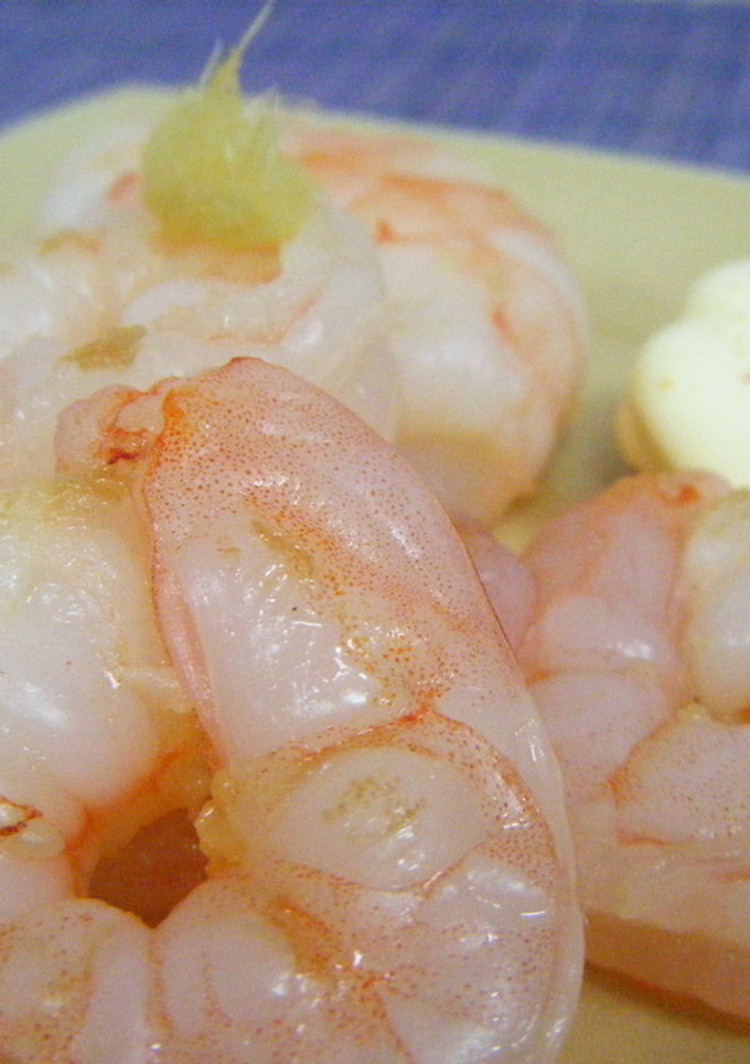 大人のエビマヨ♥ショウガ風味～七味マヨで-レシピのメイン写真