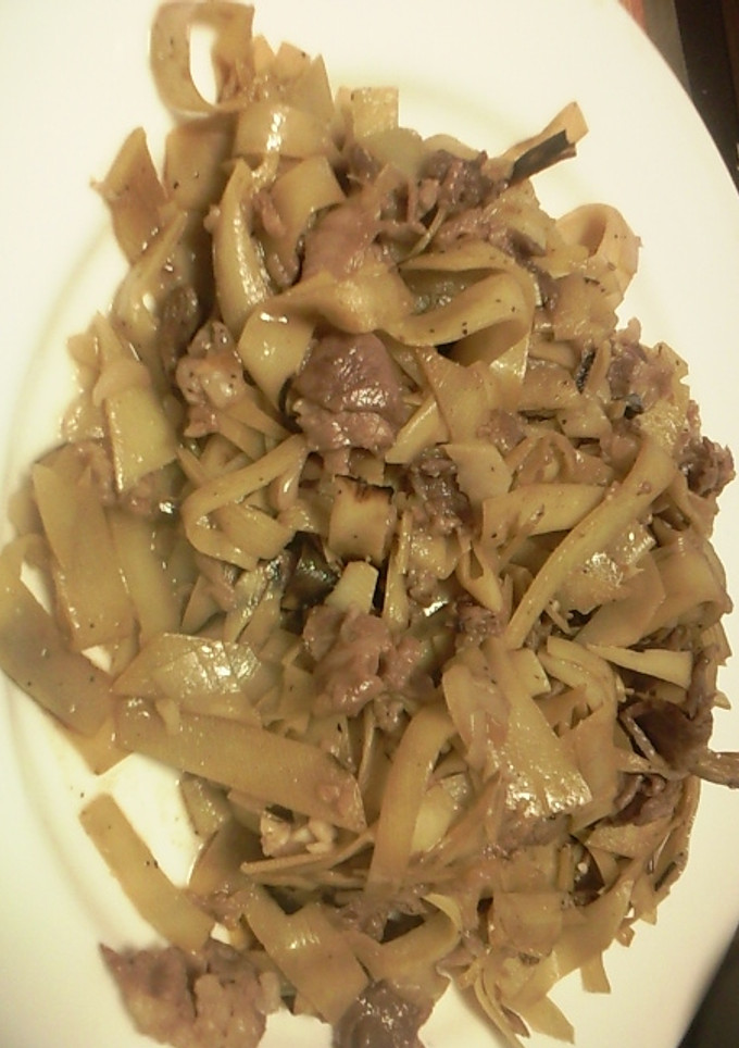 筍と牛肉の炒め物-レシピのメイン写真