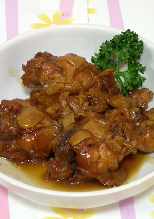 圧力鍋de鶏手羽元のこってりマイルド煮-レシピのメイン写真