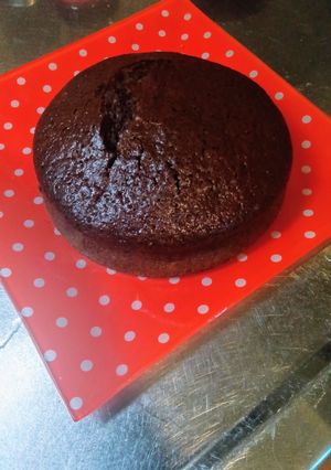 ふわふわ♥カカオマスでケーキ-レシピのメイン写真