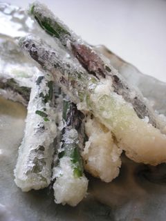 茗荷竹のてんぷら-レシピのメイン写真