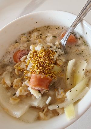 レンジで作るオートミールの朝ご飯-レシピのメイン写真