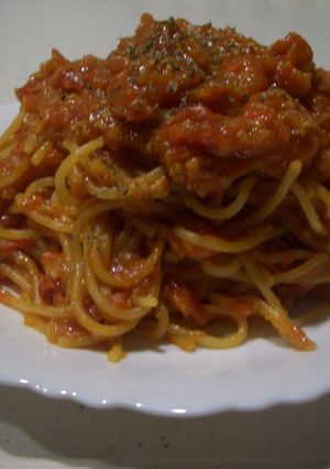 簡単！ミートパスタ（お鍋ひとつで）-レシピのメイン写真