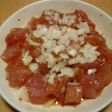 めんつゆで漬けマグロ