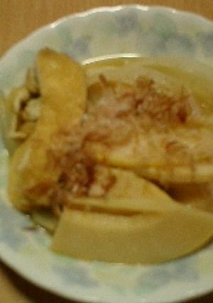 たけのこのめんつゆ煮-レシピのメイン写真